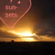 Sunsets just sunsets - old