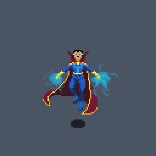 Super Hero Pixel Art