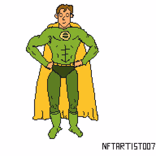 Superhero's Pixel Art Collection