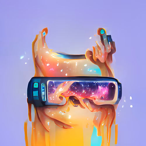 Surreal Golden Birds