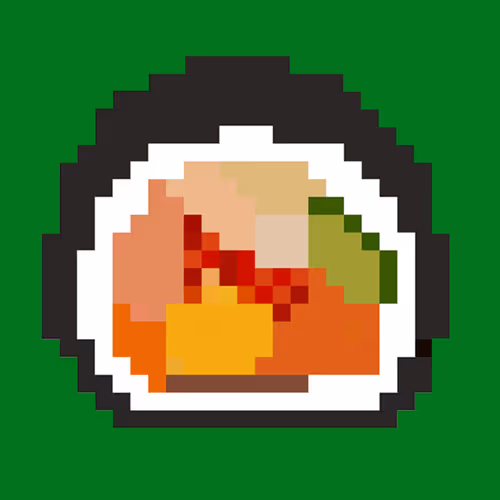 Sushi Dot Art - old