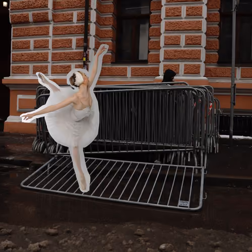 Swan lake ballet