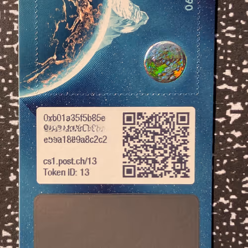 Swiss Crypto Stamp 1.0 - Dragon ID13