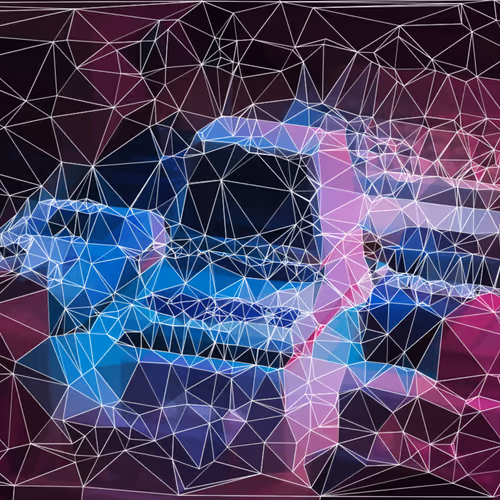 synthwave polygon - old