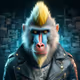 T_F Baboon Punk Club