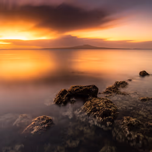 Takapuna Sunrise - old