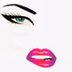 Tania's makeup