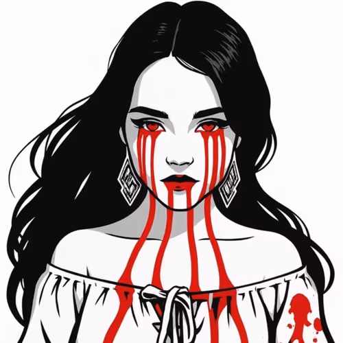 tears of blood