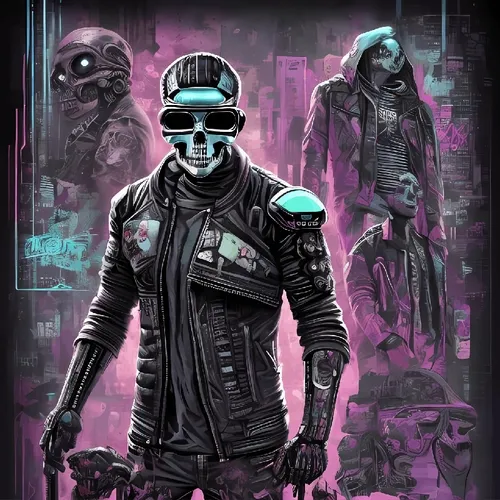 Teddy Graffiti Tales: A Cyberpunk Odyssey
