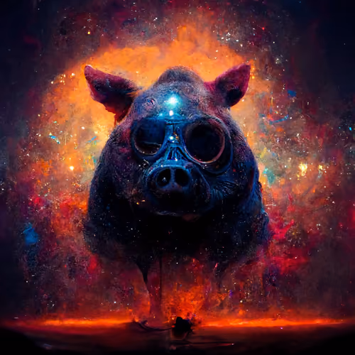 Temptational boars in a jar