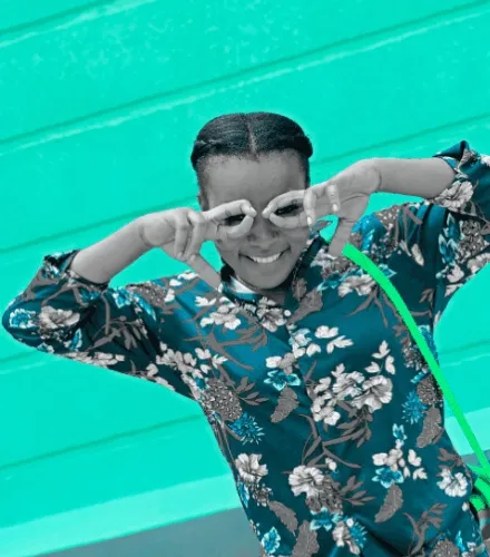 Can't hide that smile