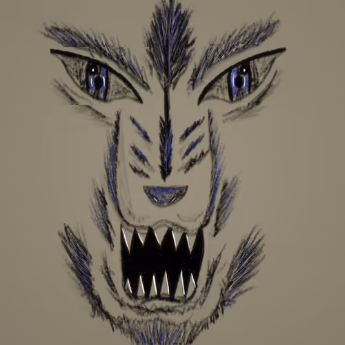 The angry Wolf - old