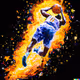 The Art of Basketball "Oil-Painting"