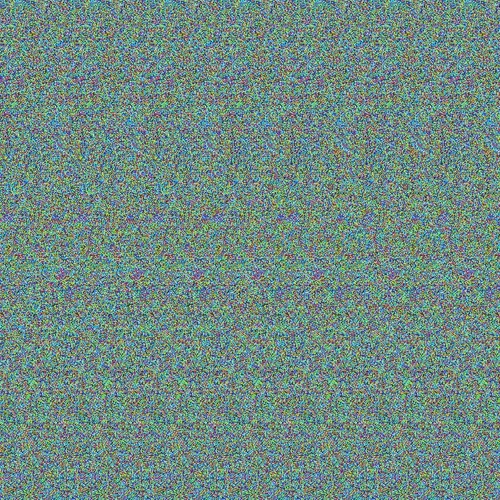 The Autostereogram Alphabet