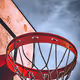 The basketball ring - old - old