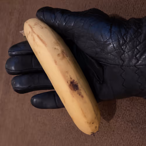 The black glove with ...