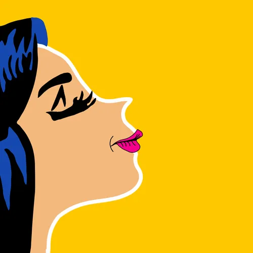 The Blue Haired Girl