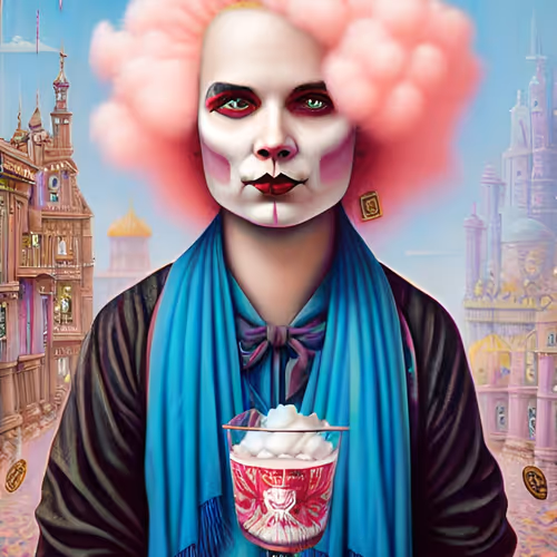 THE CANDY FLOSS COFFEE BREAK