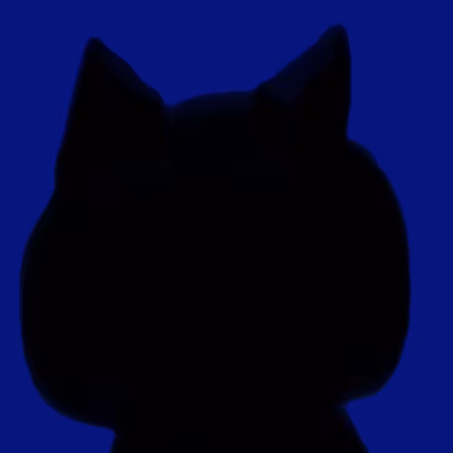The Cat looking at the sky