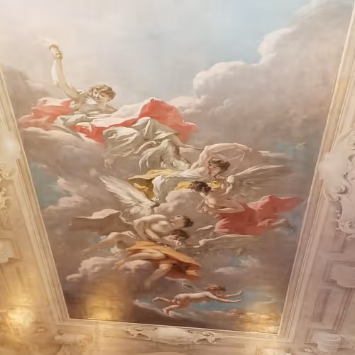 The Ceiling in the Library at Biltmore House