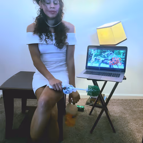 the cleaning lady cancels PORN - old