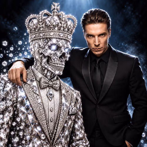 The Diamond King with Creator