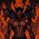 The dog-demon Trijax collection