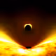 The Extended Present - Black Holes Dance Red