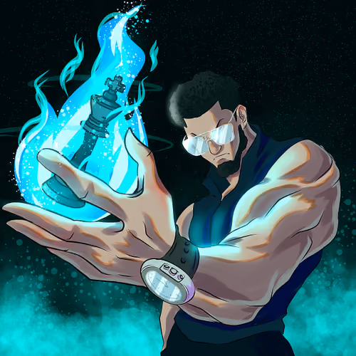 The Flaming Piece