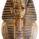 The funerary mask of Tutankhamun