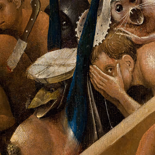 Tiles of The Garden of Earthly Delights - old