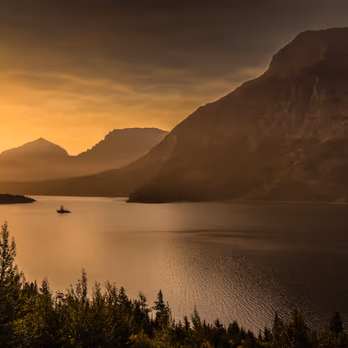 Saint Mary Lake Sunrise