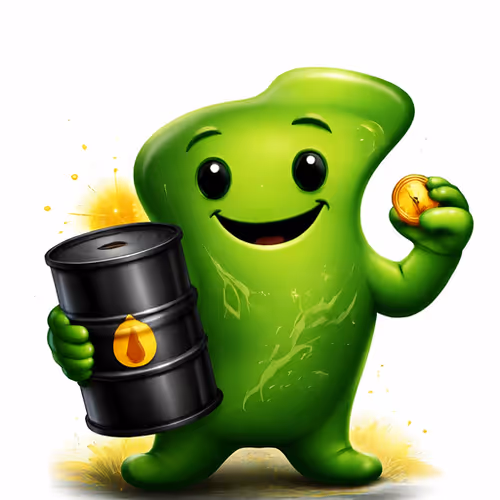 THE GREEN OIL MASCOTS