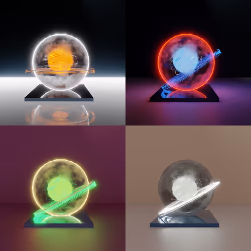 The icy balls