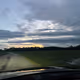 The light fades
