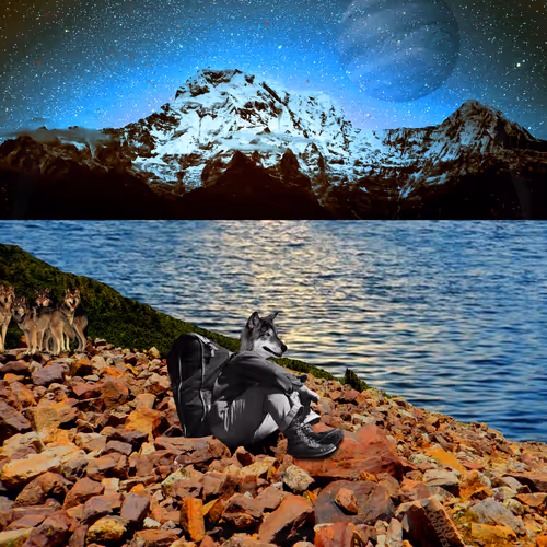 "The Lone Wolf" - old