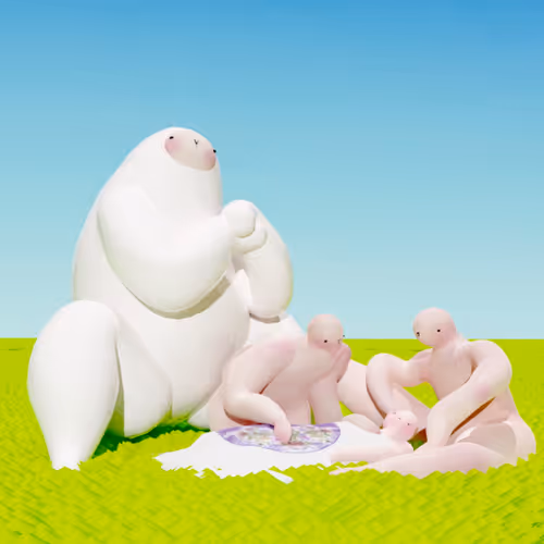 The long long process