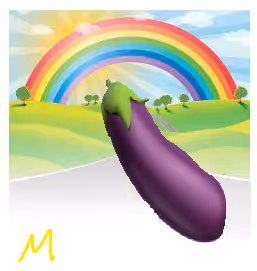 The Original Purple Pickle 1/1