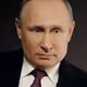 The president Vladimir Putin - old