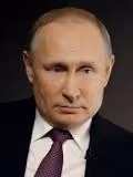 The president Vladimir Putin - old
