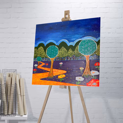 The Real Paintings by the Artist