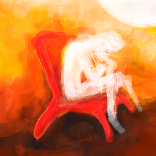 the red chair by gusti