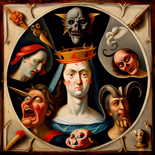 The Seven Deadly Sins by vitruvianmen