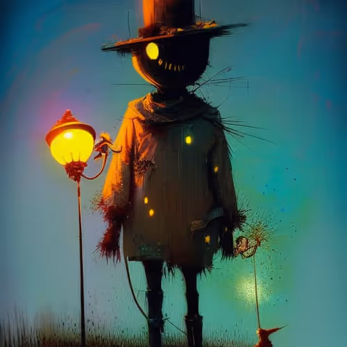 the story of the scarecrow - old