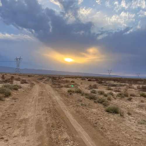 the sun when goes down