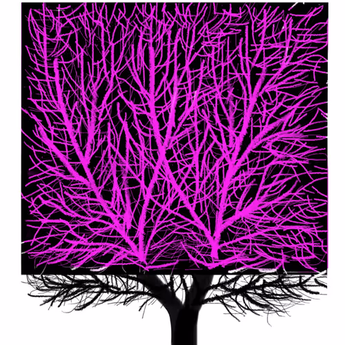 the trees themselves - old