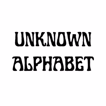 The Unknown Alphabet