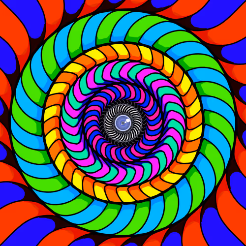 The eye of the vortex