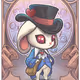 The White Rabbit by Black Fenrir 🍀 x Reddit Collectible Avatars