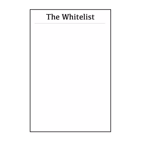 The Whitelist - old